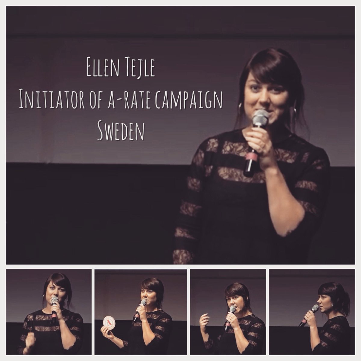 ellentejle's tweet photo. Thanks Barcelona❤️ Unique action plan for #womeninfilm #donesvisuals has launched with Sweden as role model. Honoured to be involved #arate https://t.co/EiX0MBNhec