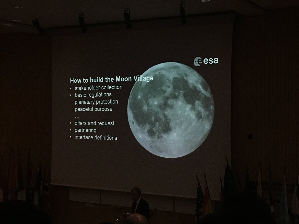 Moon Village Association tweet media