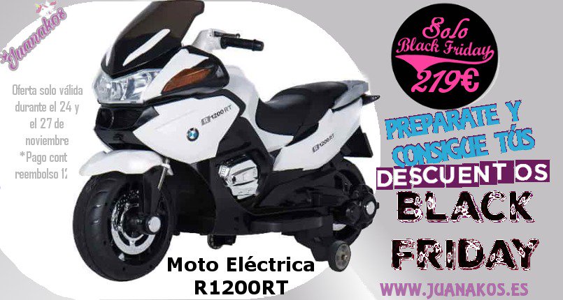 juanakos2's tweet photo. Adelanta tus compras de Reyes o Papá Noel y compra una Moto Eléctrica R1200RT en el Black Friday de Juanakos https://t.co/aFXvHokXUP https://t.co/avY4aRZigW