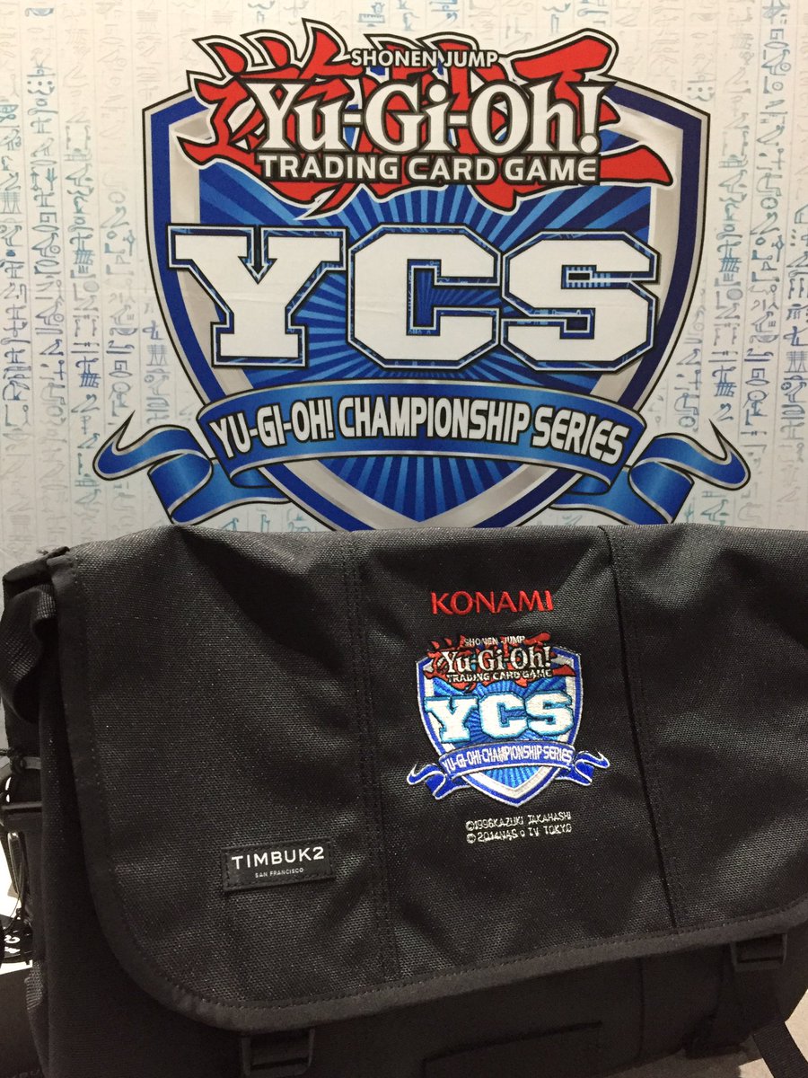 遊戯王 Timbuk2 Yu-Gi-Oh! YCS メッセンジャーバッグ New this year, the top 2 players of YCS San Diego will win these