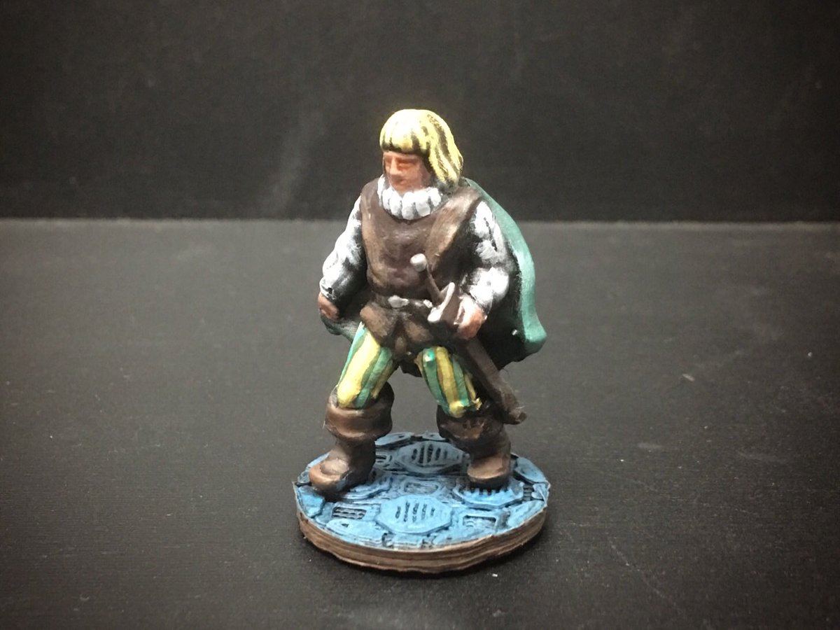 Dutchmogul's tweet photo. “Count Aeorax,” printed on a #wanhaod7 #3dprinted #3dprinting #3dprintedgame #3dprint #miniature #miniatures #miniaturegaming #boardgame #boardgames #fantasy #wargame #wargames #wargaming #rpg #roleplaying #Wayfarer #OpenTactics #zodtiles #tabletop #dungeonsanddragons #pathfinder https://t.co/79Dvh5iCHo
