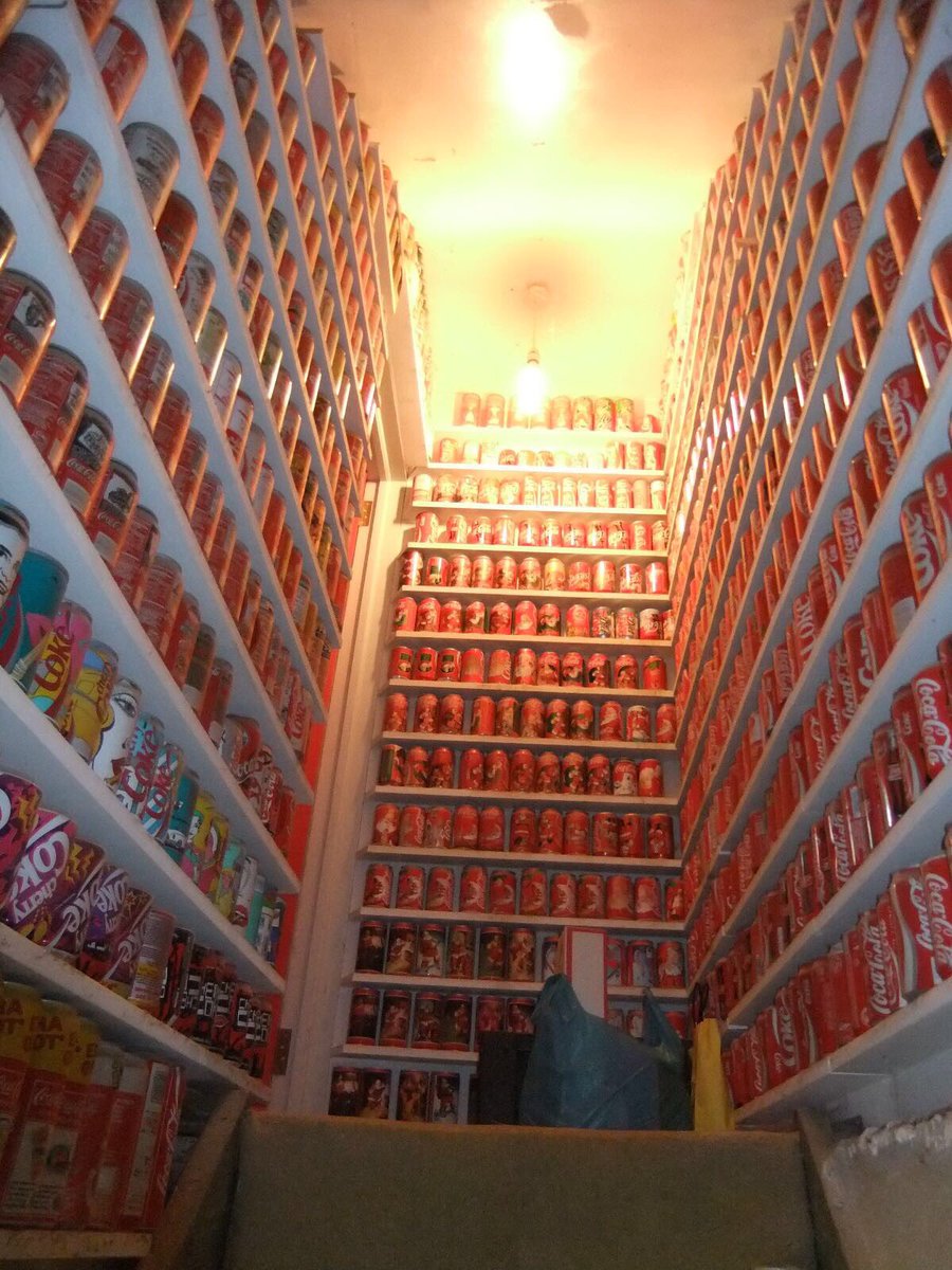 timlovejoy's tweet photo. Tony Robinson’s Coke collection from the #DearLovejoyPodcast (sorry it’s late) 

https://t.co/x0q5W11rP3 https://t.co/cT9THezWVX