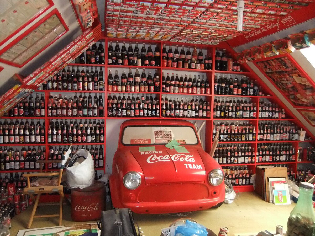 timlovejoy's tweet photo. Tony Robinson’s Coke collection from the #DearLovejoyPodcast (sorry it’s late) 

https://t.co/x0q5W11rP3 https://t.co/cT9THezWVX