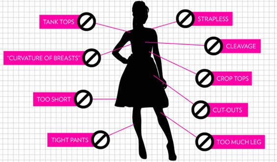 backtosocial's tweet photo. Did you know that dress codes aren't just an issue that women face in the workforce? Rather it stems from when they were little girls in school. #DressCodes #BreakTheBarrier #CanChooseYourShoe #Equality #Freedom https://t.co/UpQMHk4to3