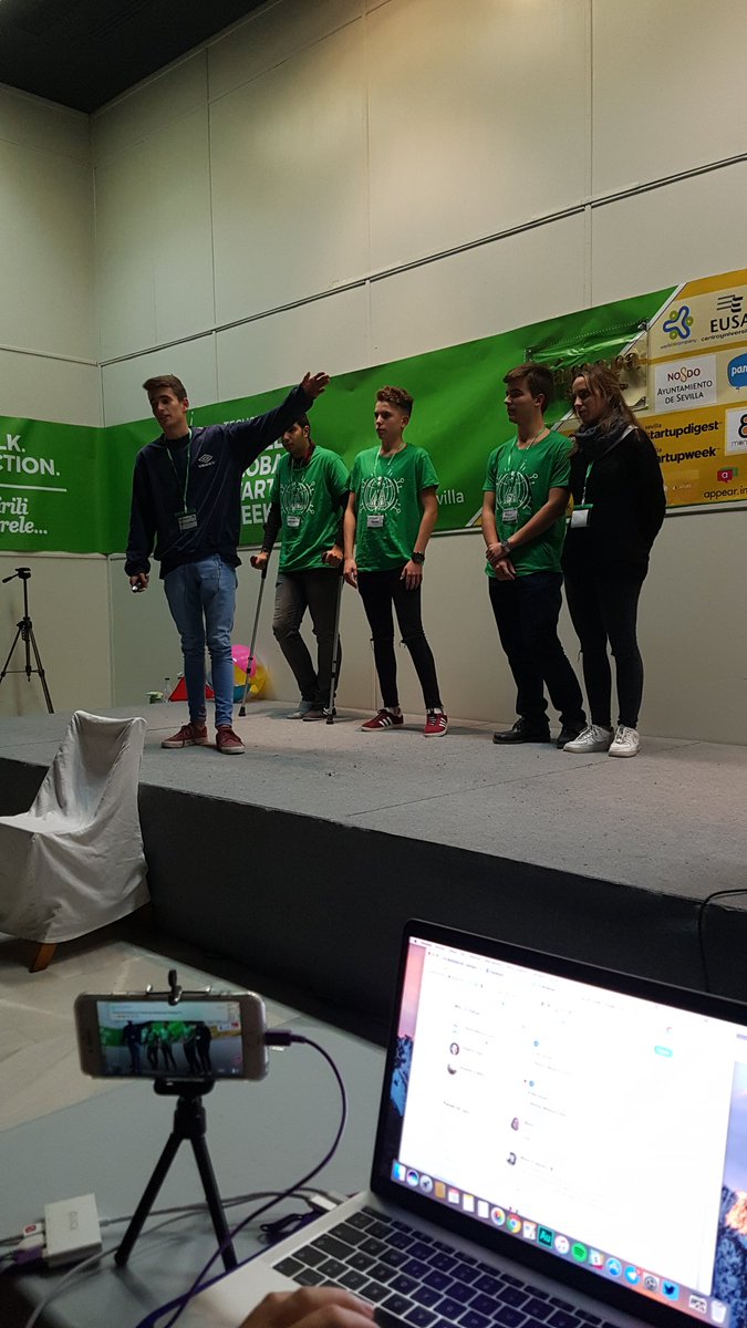 SWsevilla's tweet photo. ¿Cómo surge TrustMe? Gracias a un estudiante harto de escuchar de casos de violencia de género. Su app hace funciones de botón de pánico para avisar a la @policia en caso de agresión. #SWSevilla #TGSW2017 https://t.co/BJ2T8ajJeC