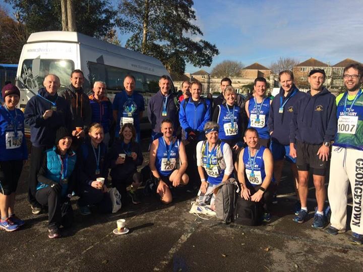 Just some of #teamcosarc out in numbers today <a href="/GosportHalf/">Gosport HalfMarathon</a> #savecosarc #GetSalisburyBackOnTrack savecosarc.salisbury-arc.org/petition/