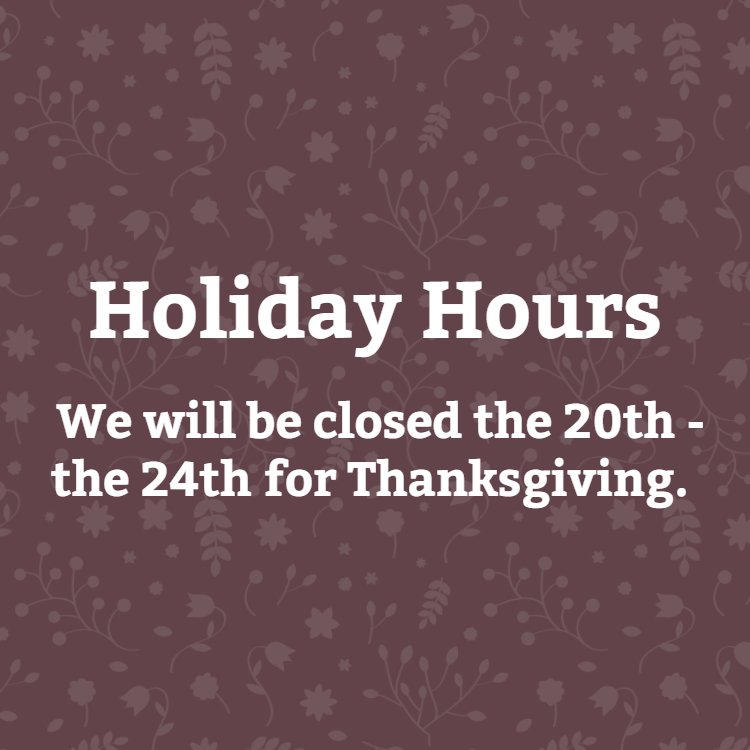 berriliciousfro's tweet photo. One more reminder of our upcoming hours. We'll reopen on the 25th! https://t.co/y7lOoe4Kmt