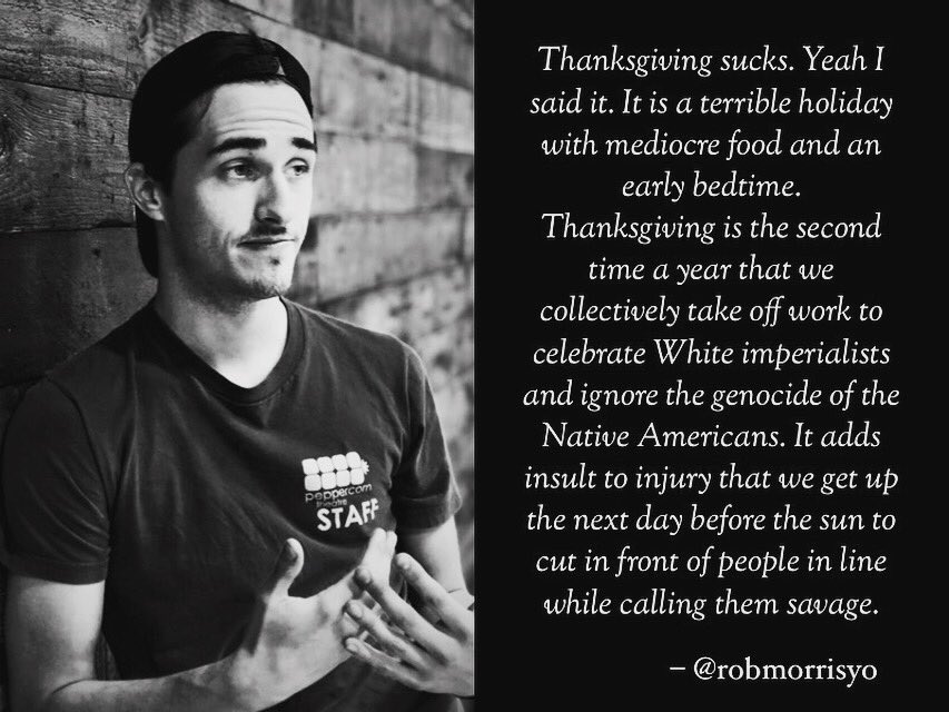 RobMorrisyo's tweet photo. #Thanksgiving #sucks #BlackFriday https://t.co/mYQh0UvskZ