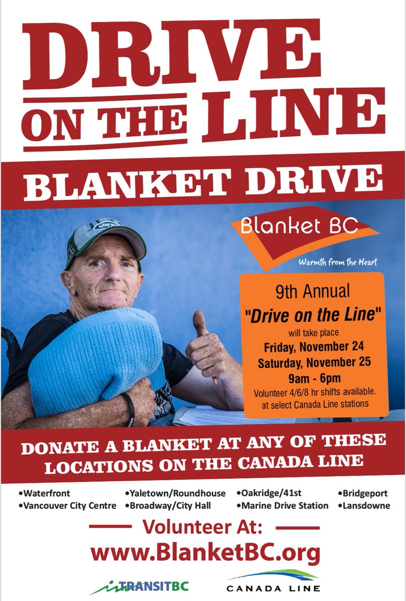 bbcgregory's tweet photo. Hey @jillreports, is there ANY way you can help me spread the word about my upcoming charity event? @BlanketBCās #DriveOnTheLine takes place his Friday & Saturday. We need volunteers and donations, badly! #blankets #socks #scarves #gloves #monetarydonations https://t.co/GHa0b86vz1