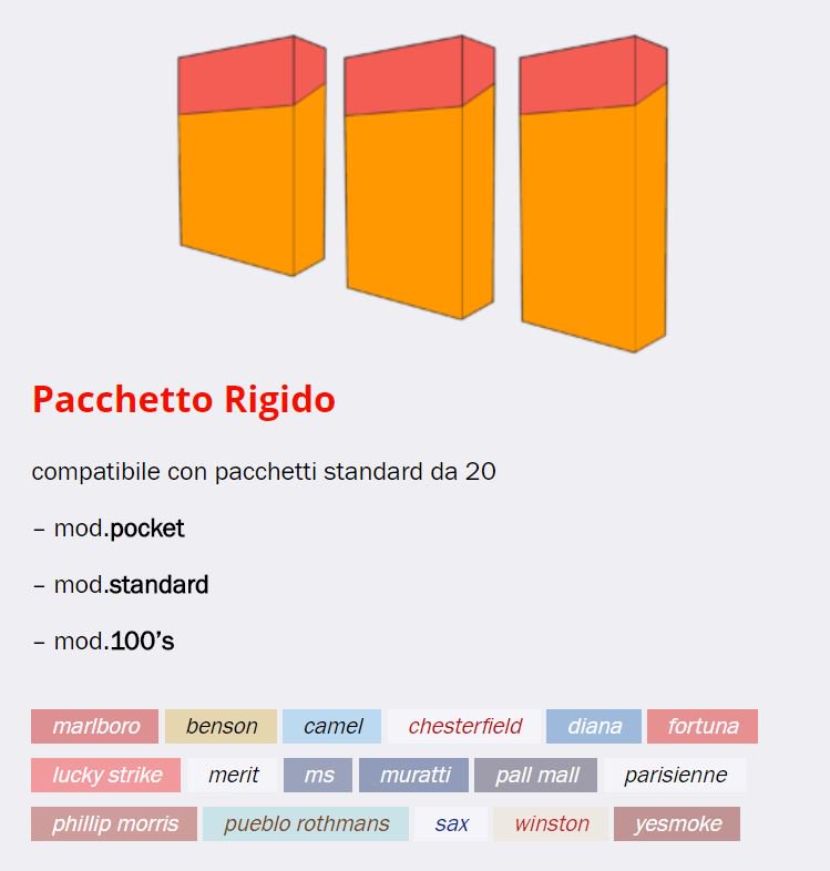 Smokover è la prima cover nata per proteggere e vestire con stile il tuo pacchetto di sigarette.
Grazie alle molteplici collezioni, potrai customizzare…divertendoti! #spendomeno #smokover  spendo-meno.com/epages/44686.s…