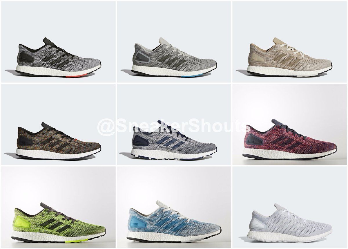 pure boost colorways