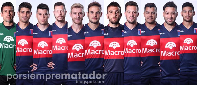 psmblogspot's tweet photo. ¡Acá están, estos son! Los 11 del Matador #VamosTigre https://t.co/gqgrOWa2FY
