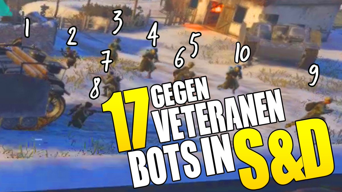 GustafGabel's tweet photo. Es ist wie früher.... nur schlimmer:'D Die Veteranen Bots in WWII sind absolut kranke Pro-Gamer! Dropshot, Jumpshot. Ist denen egal, die hauen raus :D
https://t.co/lAFQ6gvdkt https://t.co/qH75nxQolG