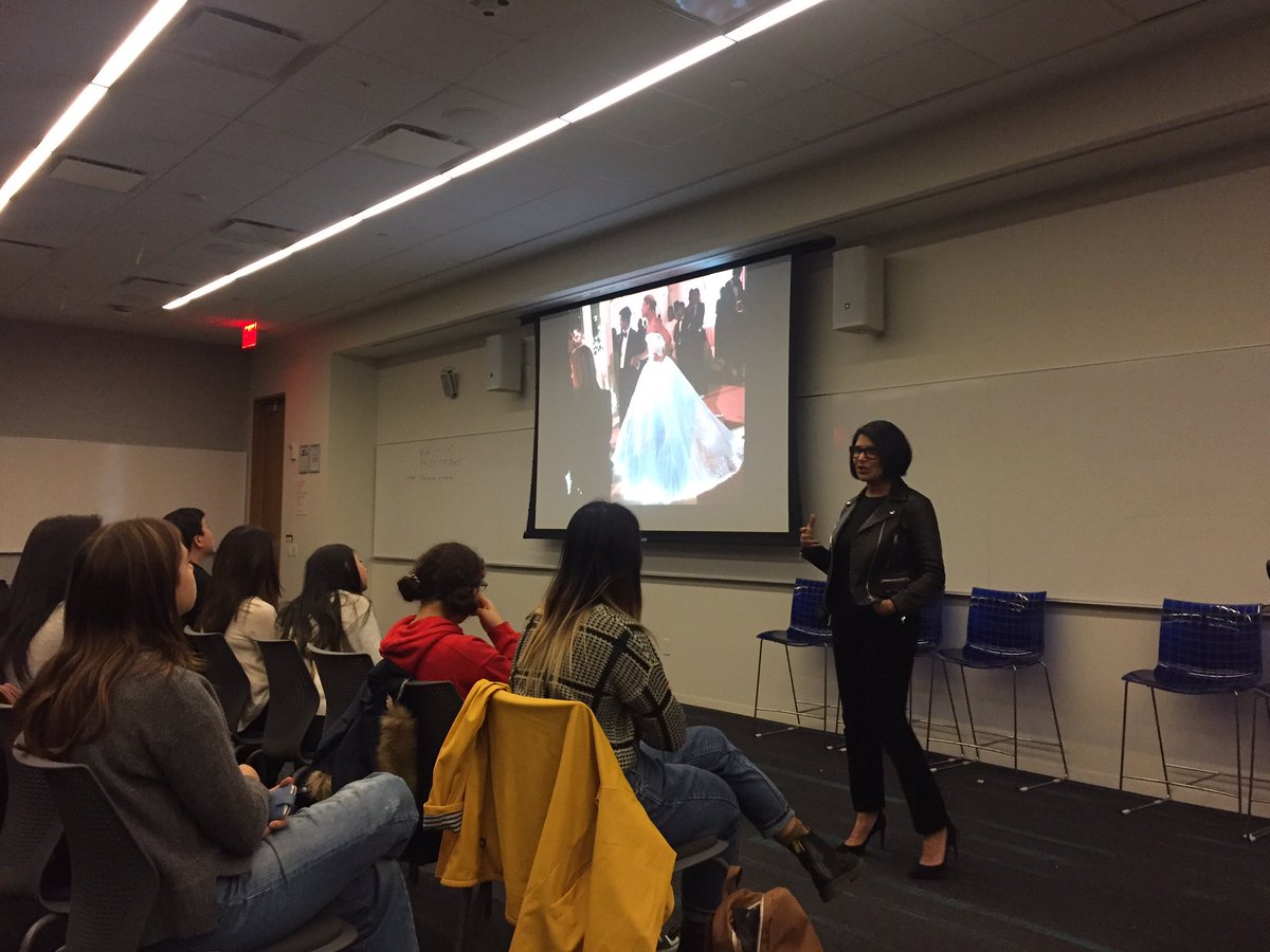 TeenTechNY's tweet photo. Carmela Spinelli presents fashion and technology while talking about the future for fashion @SCADdotedu @UNISNYC #ttny2017 https://t.co/sSGeq5jkzU