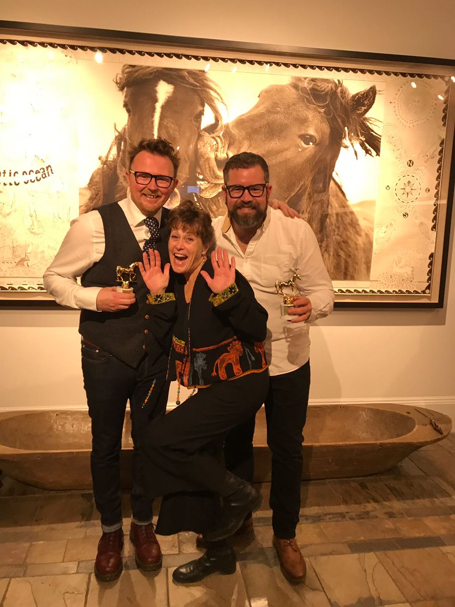 EquineP's tweet photo. Woo hoo!!!!!! Two of our films have won at @EQUUSFilmNYC!! Best Int. Director Short for Many Clouds, The People's Horse, and Best Int. Commercial for our @EmmaMassingale inspired #MoleValley ad!!! Massive thanks to everyone who helped us get here. https://t.co/CU4yRDpyDh