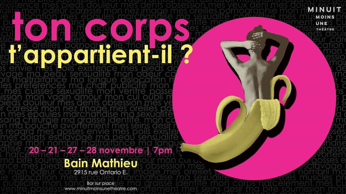 bainmathieu's tweet photo. Magnifique pièce de théâtre le 20/21/27 et 28 novembre dans notre belle piscine !! 

 #spectacle  #minuitmoinsune  #comédiens  #scène  #textes  #contemporain  #spectateurs https://t.co/084IPBnYhb