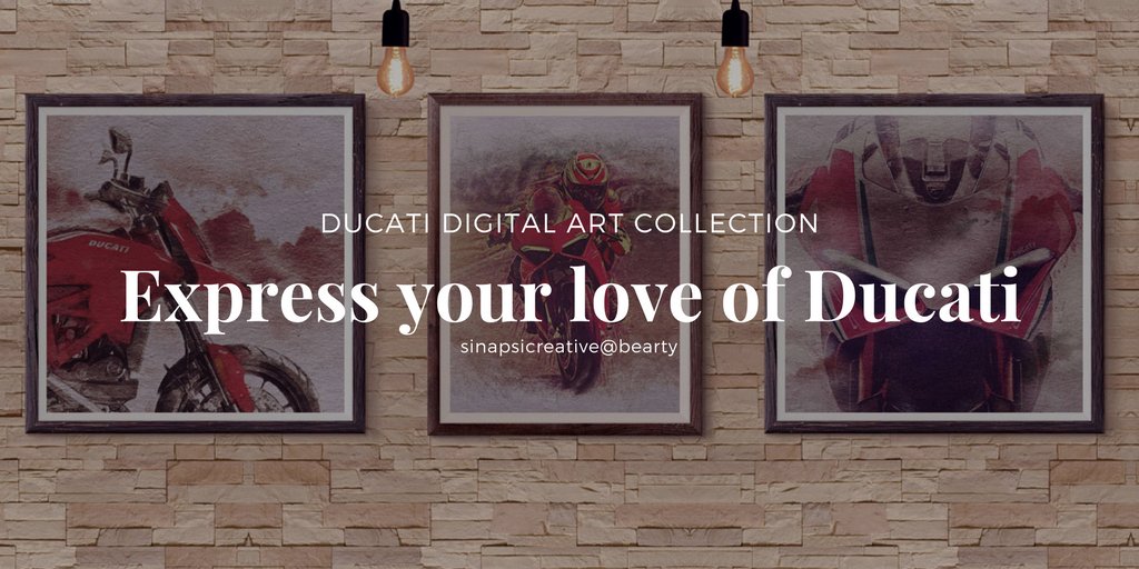 sinapsicreative's tweet photo. Express your love of ducati
"Open for commissions" 
#print or #digital
info@sinapsicreative.it
#Ducati #art #motorcycles #Ducatilovers #DucatiLife #DucatiArt https://t.co/bPIbQNEP7K