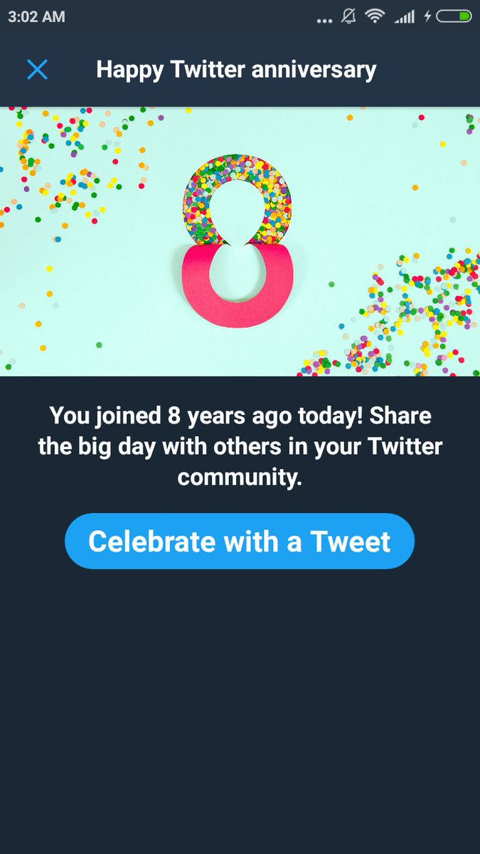 Wow its been ages and 8yrs ago omg such along day with twitter and im back  yuhuuu... Do you remember when you joined Twitter? I do! #MyTwitterAnniversary