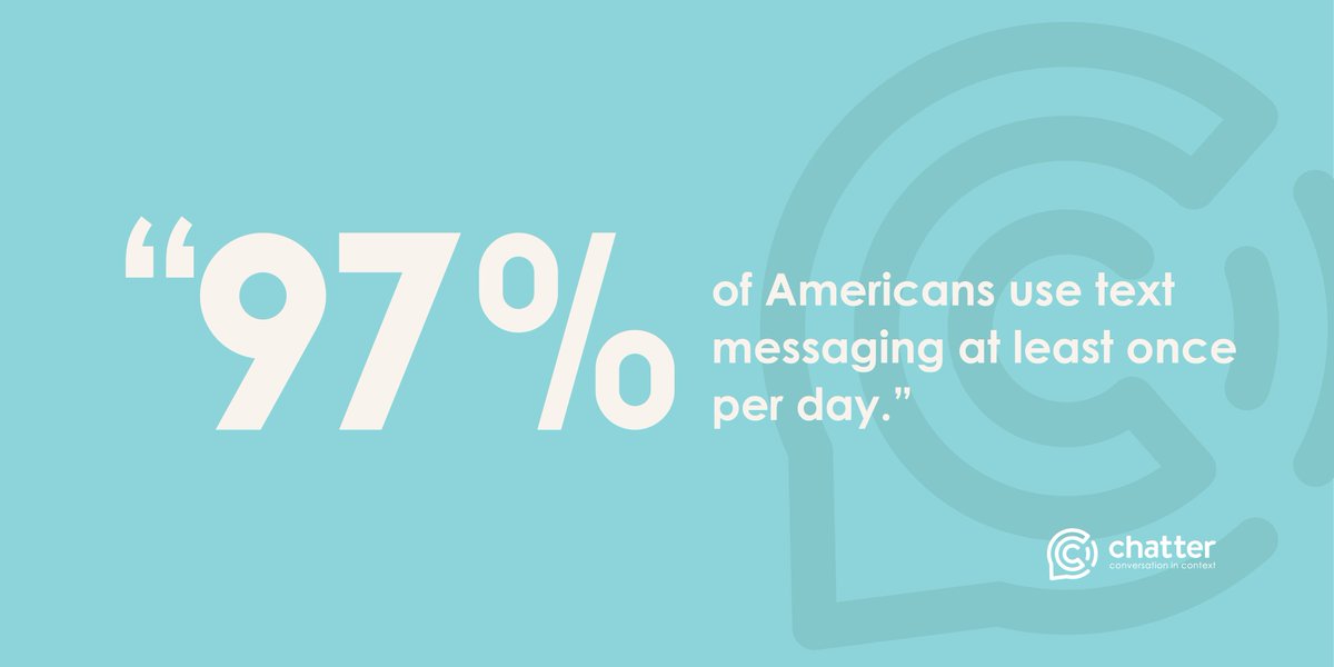 ChatterResearch's tweet photo. How are you leveraging text message? #ChatterResearch #CX https://t.co/KXijByq2XY