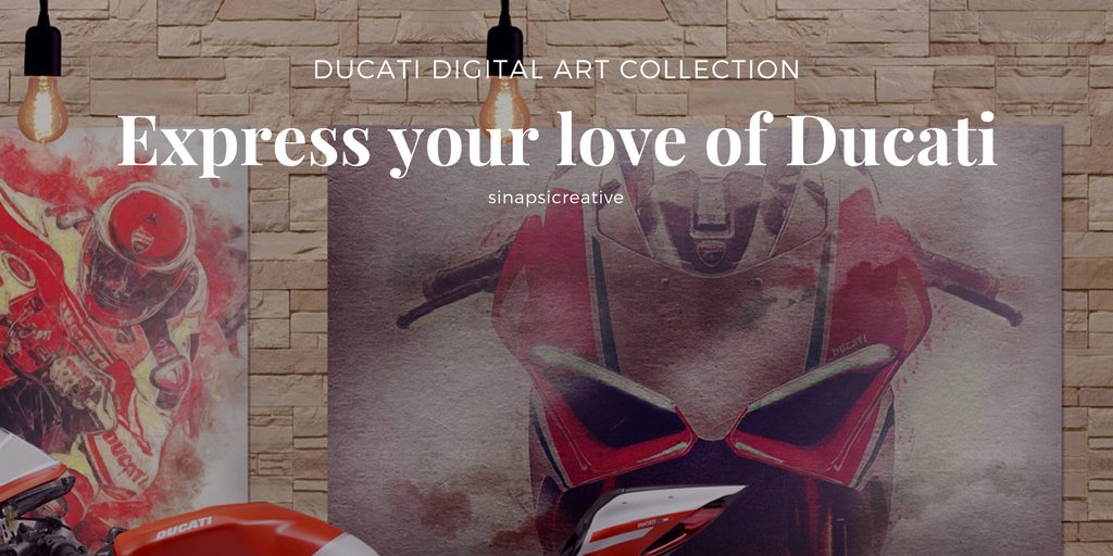sinapsicreative's tweet photo. Express your love of ducati
"Open for commissions" #print or #digital
info@sinapsicreative.it
#Ducati #art #motorcycles #Ducatilovers #DucatiLife #DucatiArt https://t.co/zyLqmrCFIk