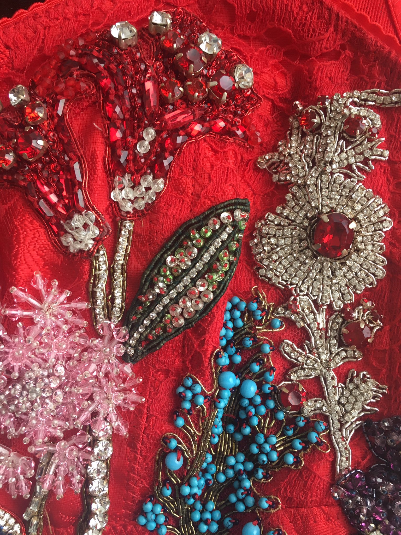 Alexander mcqueen embroidery deals