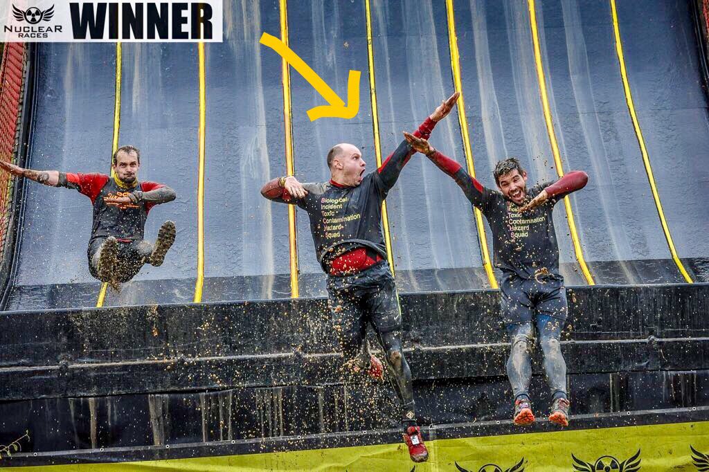 TheNuclearRaces's tweet photo. The #lovemud #GunsOut &amp; #Dabs down the Deathslide were truly 💥EPIC💥at Fallout. 

Here's our 3 Nuclear medal rack winners #lovemud https://t.co/FtHcVOQfb8