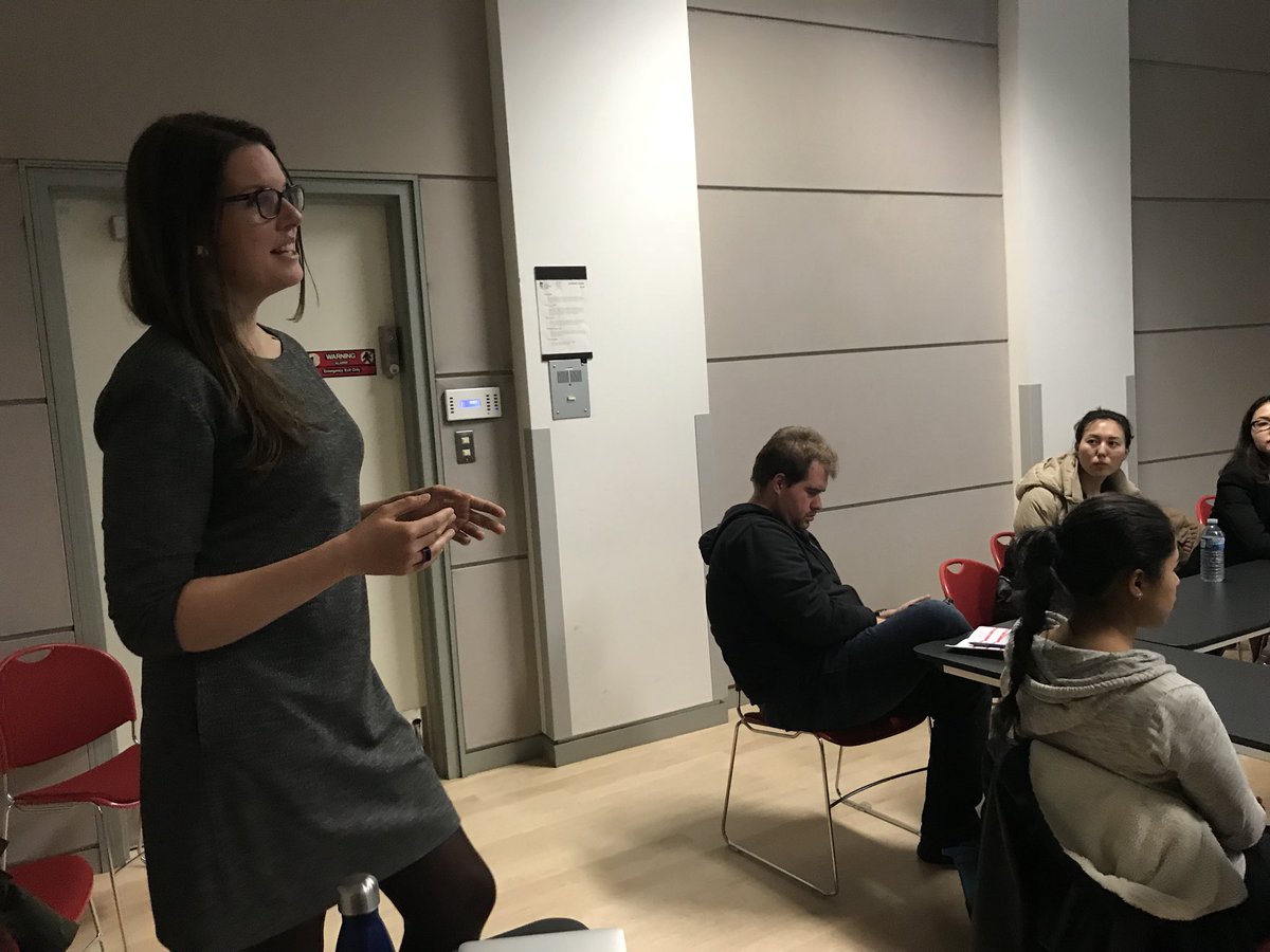 Big thank you to <a href="/MediaDemocDay/">Media Democracy Day</a> for having <a href="/PetraKlupkova/">Petra Klupkova</a> and I. Had a lot of fun talking about digital advocacy tools.