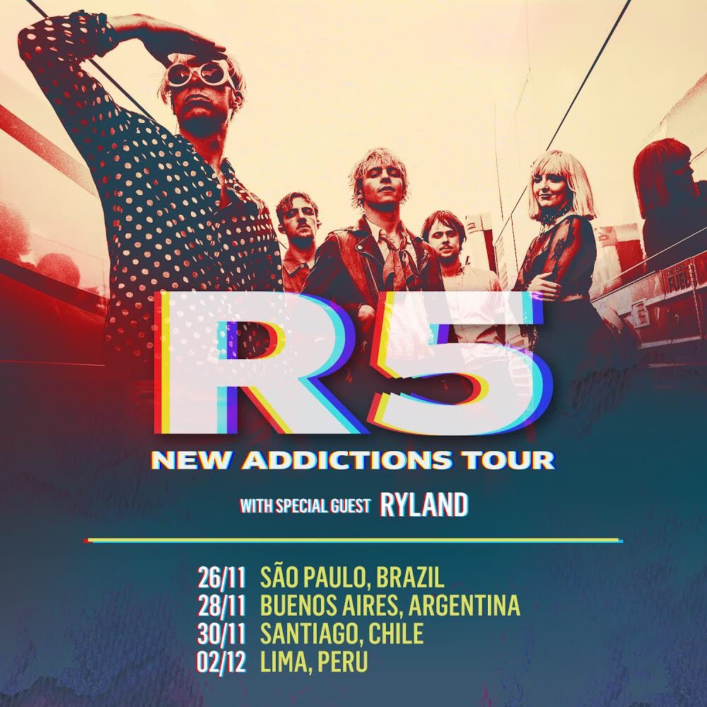RadioDisneyLA's tweet photo. ¡Falta una semana para @officialR5 en Latinoamérica! https://t.co/ojyEtRo2BQ