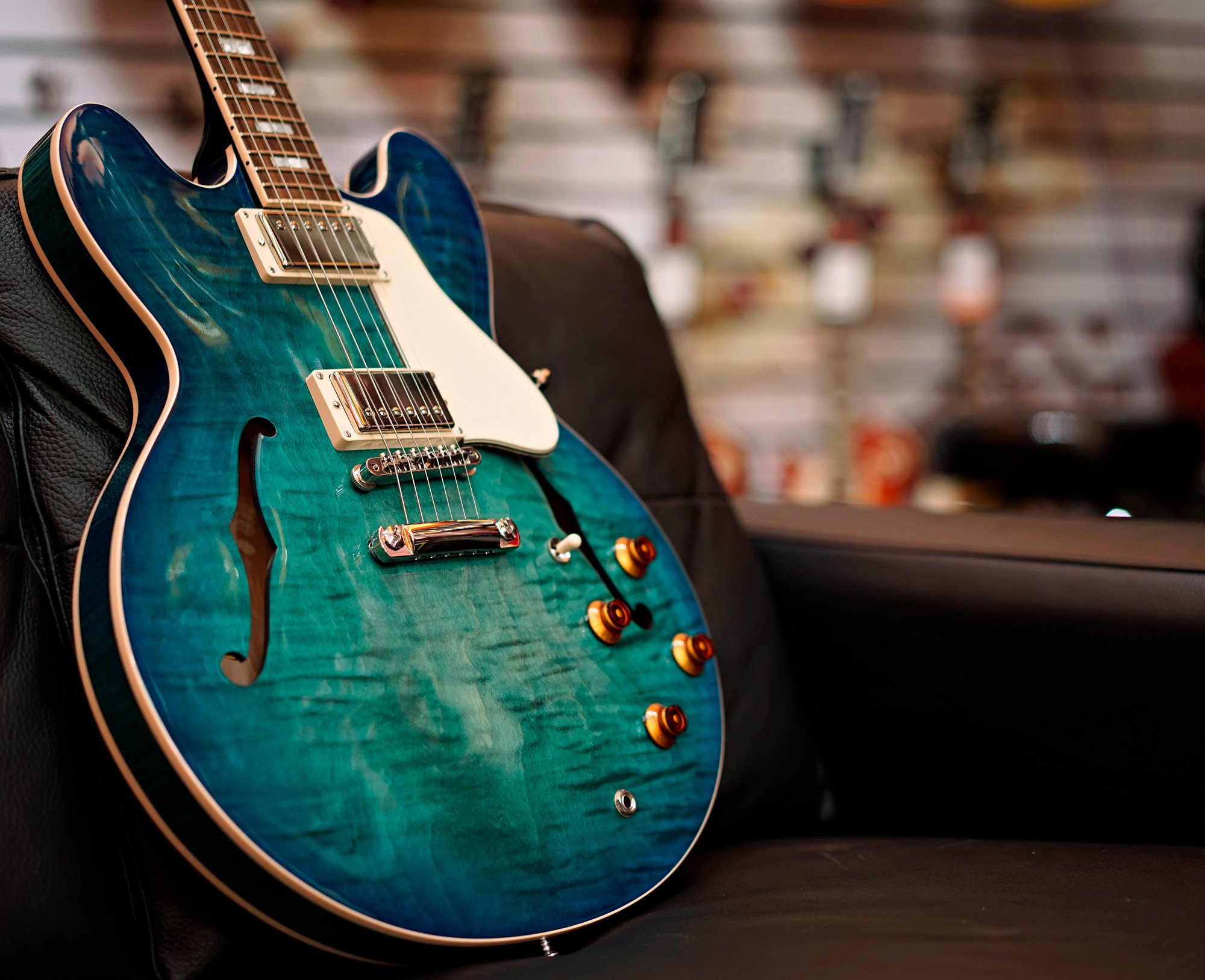 Gibson 335 aquamarine outlet