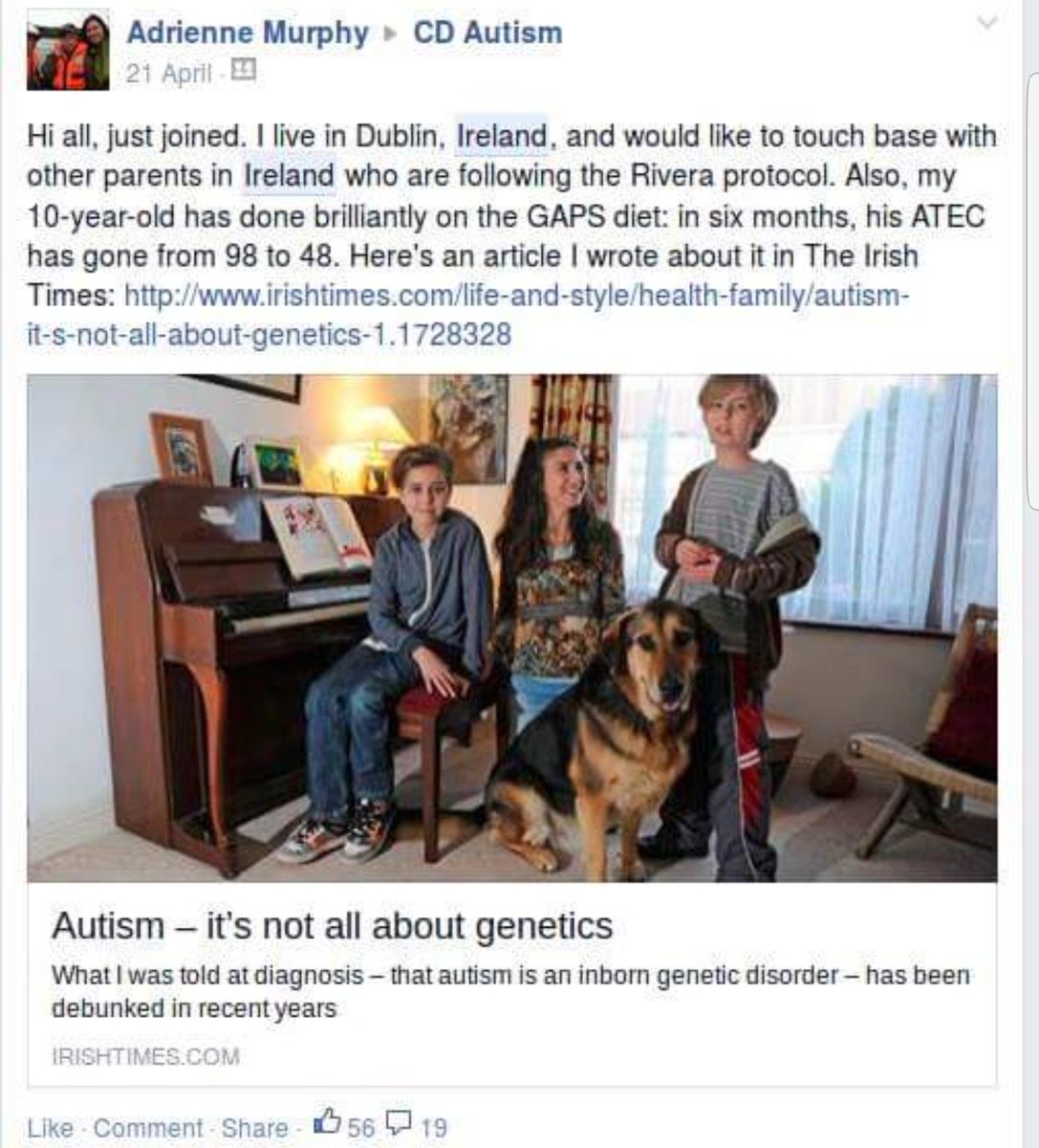 Fiona Pettit O Leary Adrienne Murphy Was In Bleach Group Cd Autism Against Vaccines But Loves Bleach T Co Rwghfwzwkn