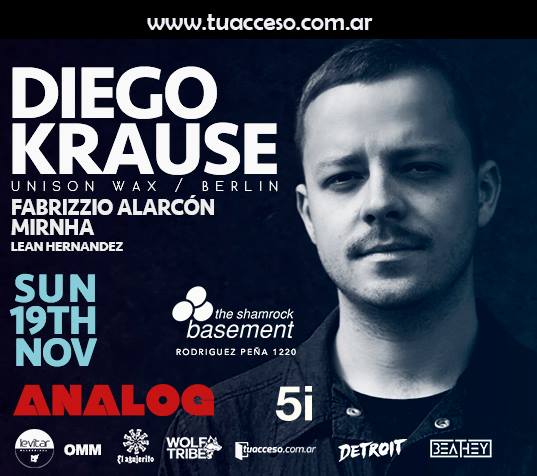 ShamrockBA's tweet photo. Hoy #housemusic en nuestro #basementclub desde las 00hs #Recoleta #diegokrause #berlin https://t.co/aLGSoehEEc