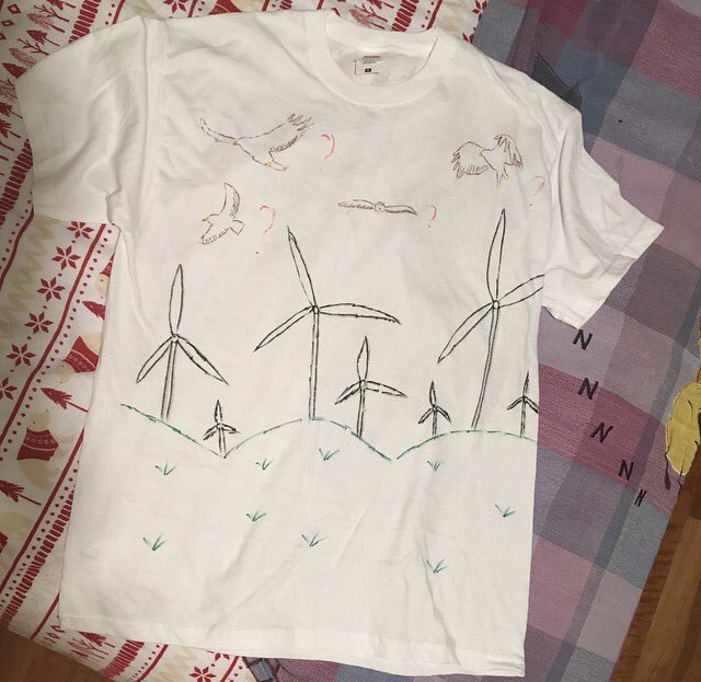 nmlargey's tweet photo. Saved this from the wash this evening! Still the best ice-breaker ever; from @ScotMarineInst for @ThinkUHI student conf. #drawyourphd #wearyourphd #ornithology https://t.co/oH89VrveCV