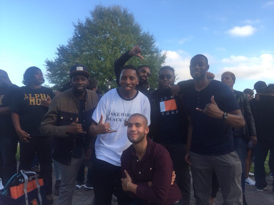Thacoolbreeze's tweet photo. 11 Years An Alpha 🤙🏾#BetaAlpha #Fall06 #ComingOfAge Shoutout to my Tails Mom with the support in the back! https://t.co/vwfvjv8slj