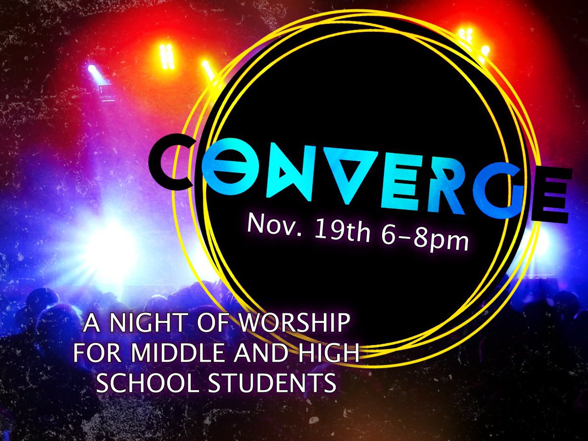 Impactyomin's tweet photo. Don’t forget that our last #Converge of 2017 is tonight from 6-8! Hope to see you there!! https://t.co/xI2OBwkK2w