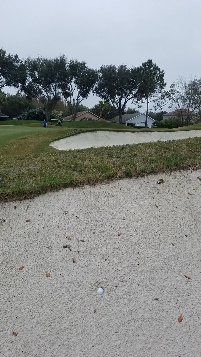 RJWGoBulls's tweet photo. Talk about a tough lie! @CoachLockey @4golfonline #indicent https://t.co/OEBWOdNTYl