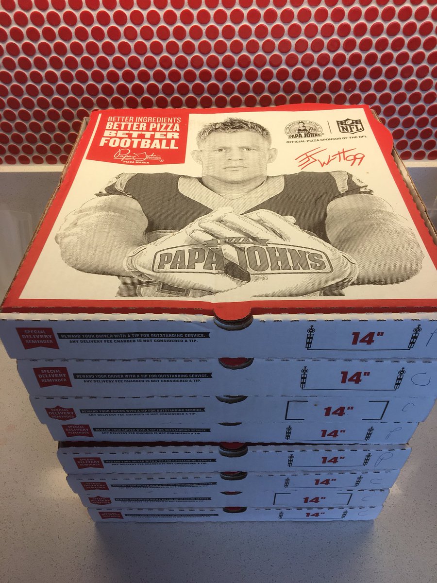 WCGHou's tweet photo. Would like to thank @McAlistersDeli and @PapaJohns for feeding our staff and volunteers over #2017WCG weekend https://t.co/XOFcRM9yzC