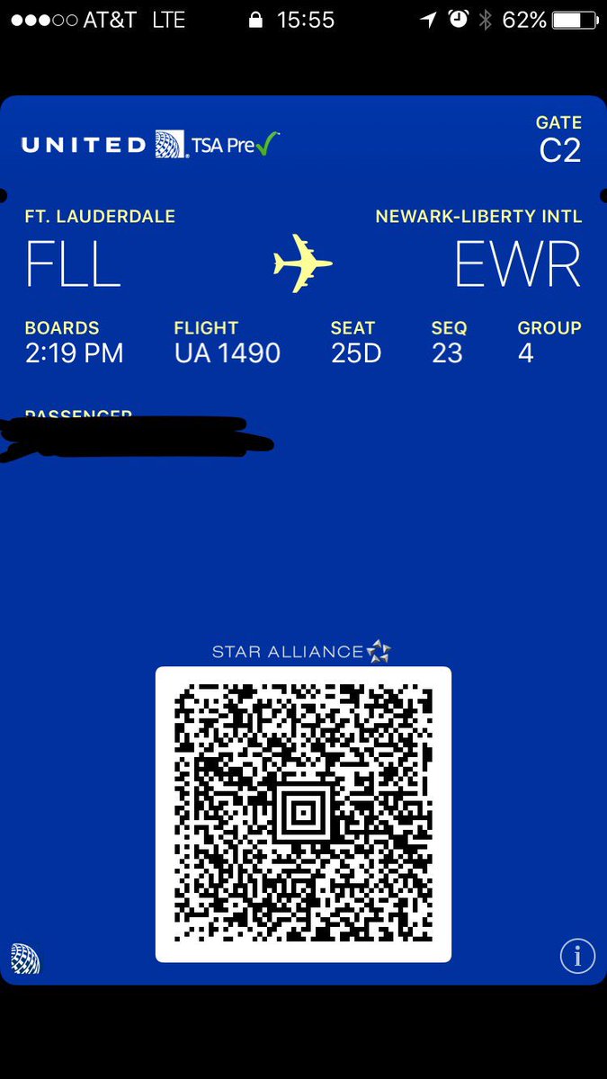 can view your boarding tickets on the united airline app