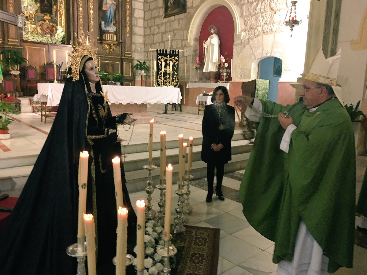 Misa Pontifical con motivo a la clausura del 75 Aniversario de la llegada de la Virgen de la Soledad a Baza