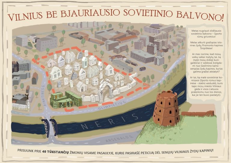 DefendingHistor's tweet photo. More articles in #LITHUANIAN on fate of the old Vilna Jewish cemetery in today's #Snipiskes section: https://t.co/2giXxZjzzV.     @Grybauskaite_LT @RemiSimasius  @informacija  @LinkeviciusL @herblock  @AZM4Israel  
@LoTishkach  @DMatulionis  @lithuaniatribun @BNSLietuva https://t.co/onsVlQybBz