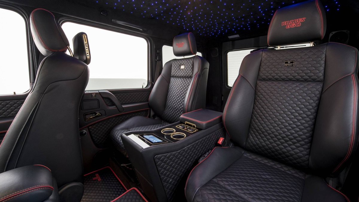 #BRABUS 850 #Buscemi Edition, el #MercedesBenz Clase G más opulento bit.ly/2ixQTa6
#coches #lujo #novedades <a href="/BRABUSgermany/">BRABUS</a>