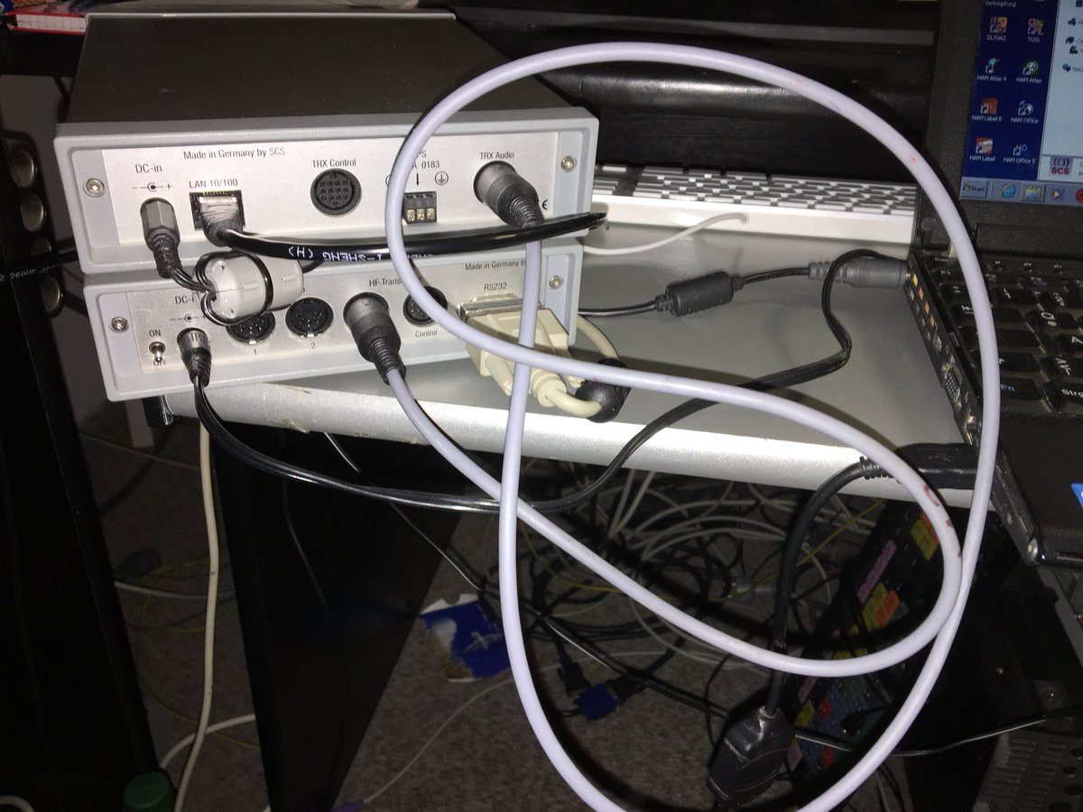 DK0BLN's tweet photo. Erstens versuche mit dem #PTC-IInet , für den Test habe ich ein modernen LeitungsTRX benutzt 😉 #Pactor @DK0BLN @HAMNET_BB https://t.co/d8MPbapR3z