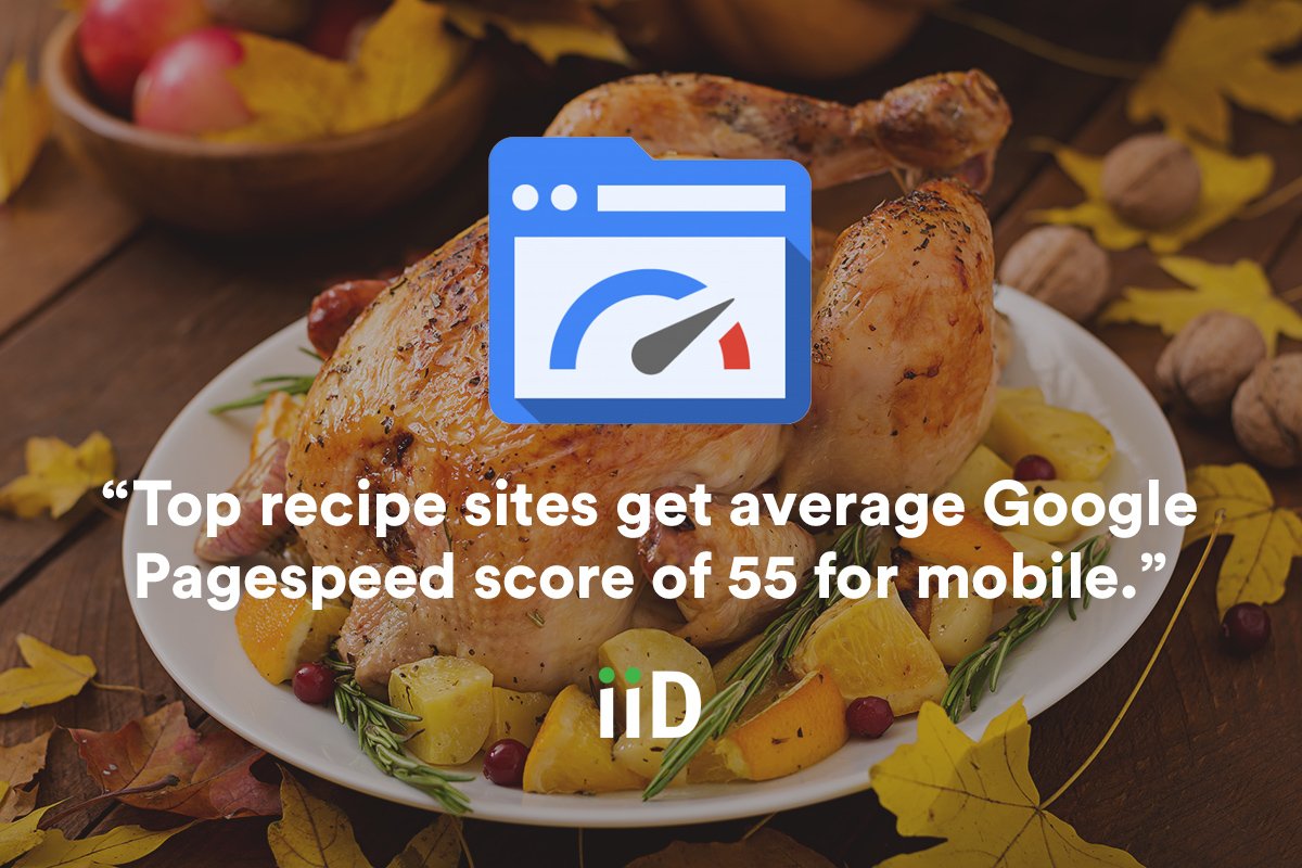ideasindigital's tweet photo. Recipe Sites Are Missing the Boat on Page Speed, Impacting Mobile Views https://t.co/oOAg4Bah1R #webdesign #marketingtips https://t.co/bl5DOGirfu