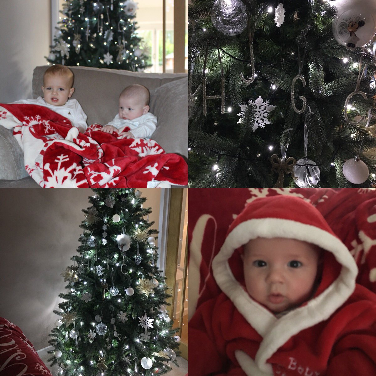 Harry_Garston's tweet photo. We’ve gone early! It’s beginning to look a lot like Charlie’s First Christmas! Well worth putting it up unfashionably early to see the boys’ reaction. #HJGC #christmas https://t.co/KrbaTpFvX4