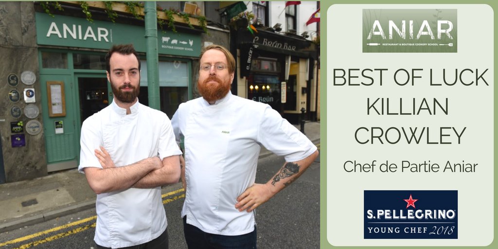 mistereatgalway's tweet photo. Best of luck to @KillianC92 from @AniarGalway competing in #spyoungchef2018 @SanpellegrinoUK @ThisisIrishfood https://t.co/7hRPwlofPP