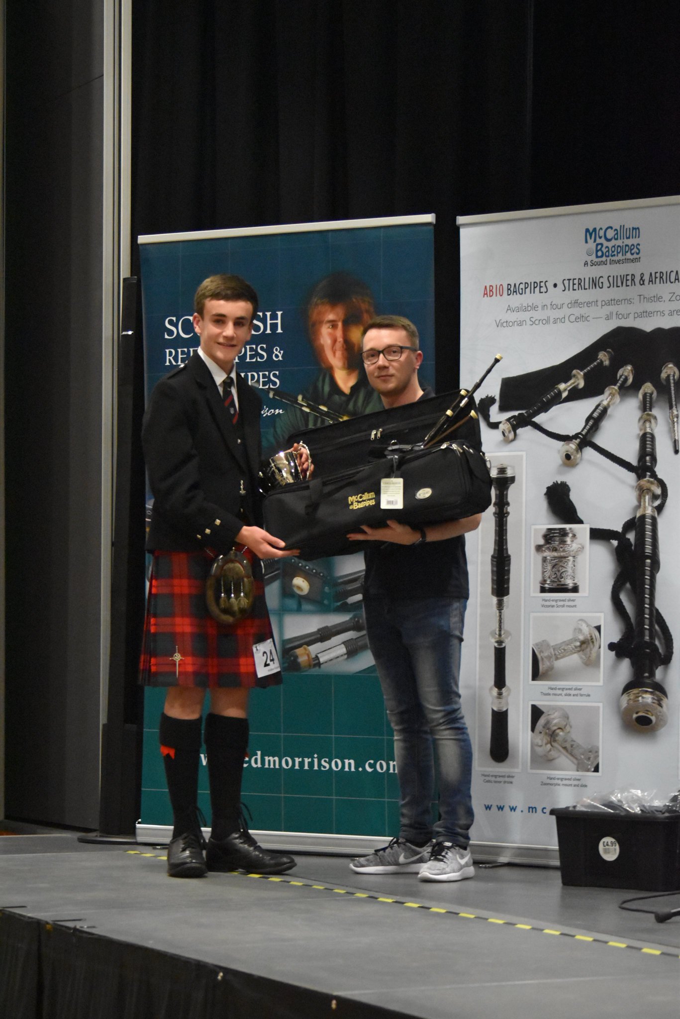 Fred 2024 morrison bagpipes