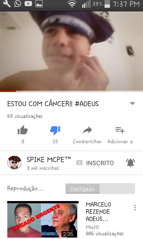 Olha Isso Mlk Brincando Com Doença , Muuitas Pessoas Morrendo Por Causa Disso E Ele Brincando ! <a href="/JORNALMCPEofc/">JornalMcpe</a> <a href="/TRETAMCPEOFC/">TRETA</a>