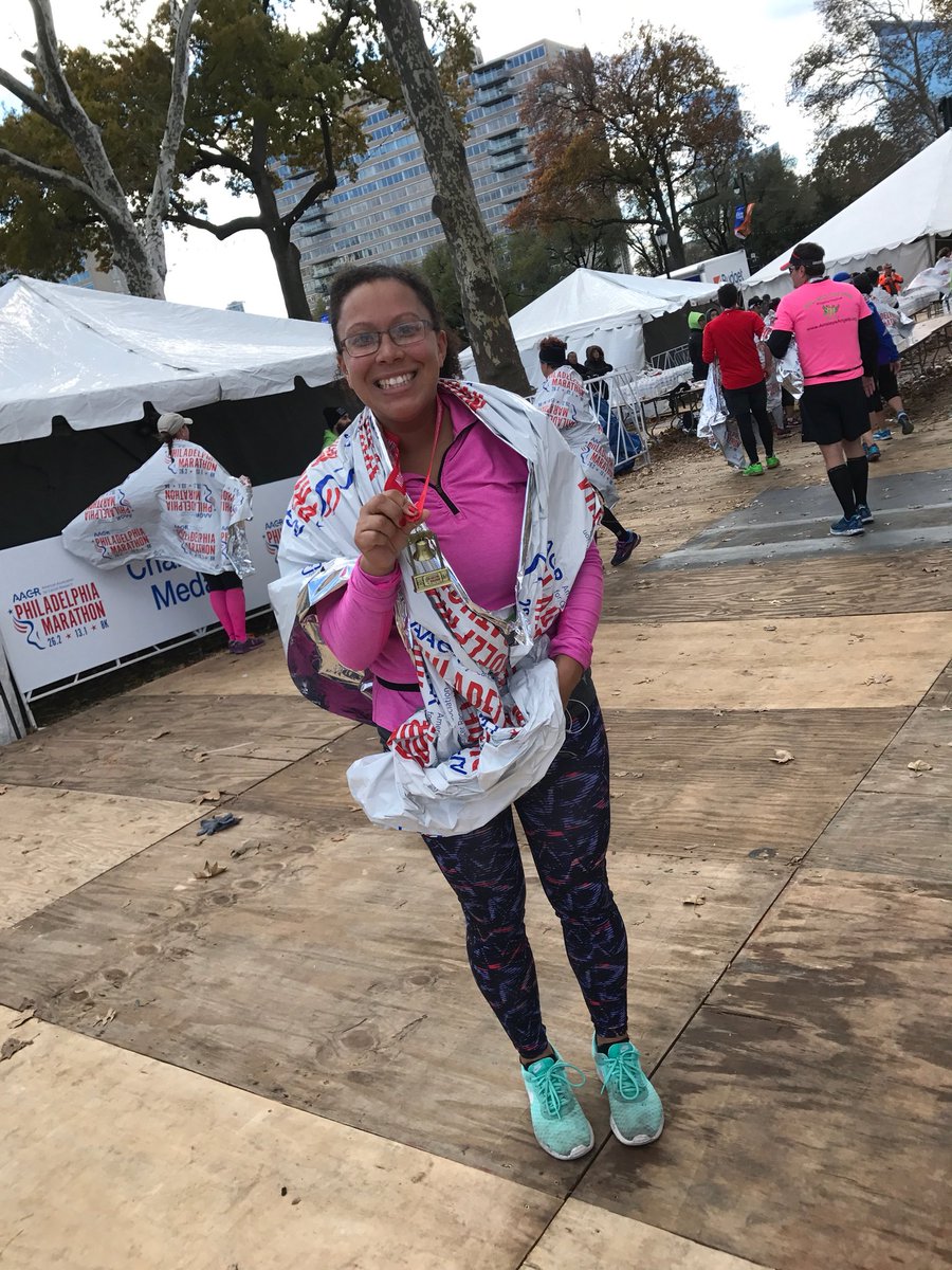 bethanybee626's tweet photo. There are no words to describe how amazing this was. Thank you for a great race @philly_marathon.
.
.
.
#runner #bucketlist #runnergirl #twentysixpointtwo #fullmarathon #fullcrazy https://t.co/PZkfj3Jm8I