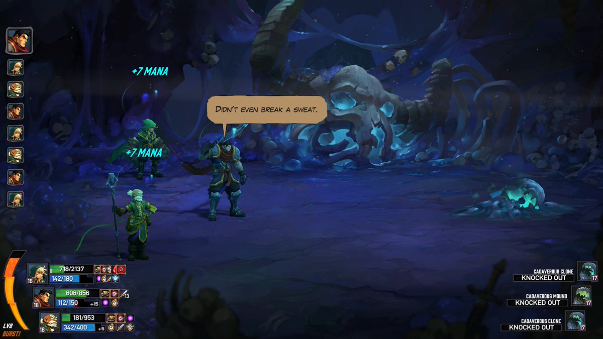 Ulkhror's tweet photo. @AirshipSyn @JoeMadx @RyanStefanelli It seems it wasn't "impossible" after all!? ๐
And my dream team (#Gully + #Garrison + #Knolan) gained 3 levels! https://t.co/JdTX2ZHgpf