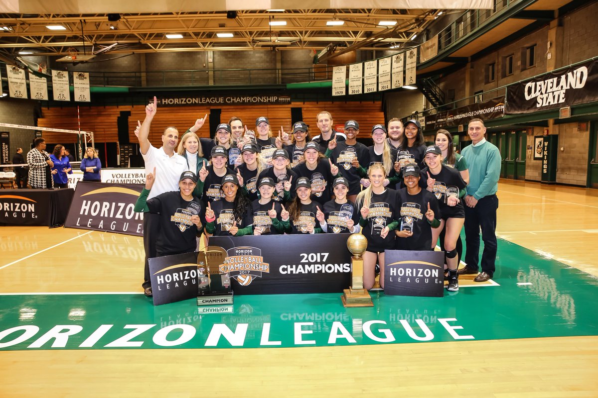 . @ClevelandSt_VB Crowned 2017 #HLVB Champions!
Recap: bit.ly/2jFqx9e