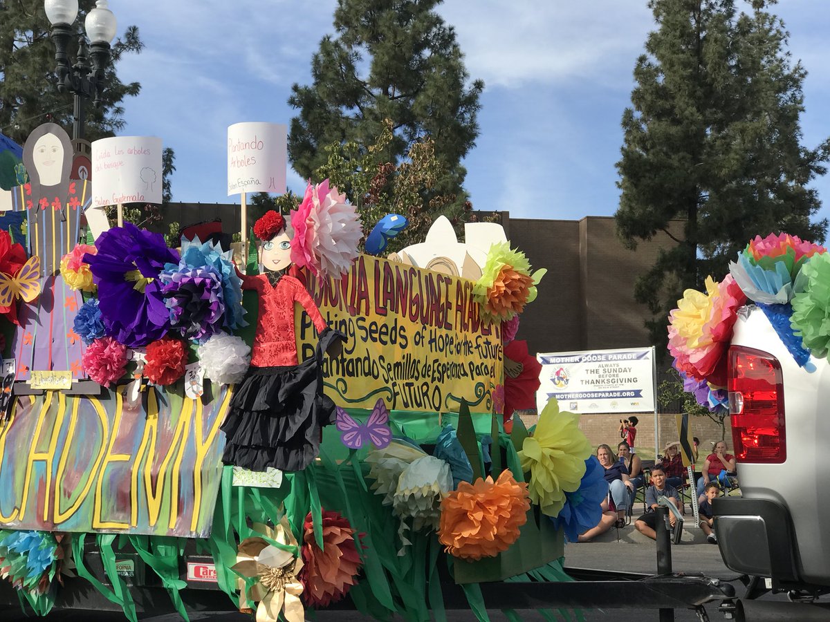 Language Academy was so well represented in the Mother Goose Parade. Way to go!!!